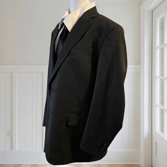 BROOKS BROTHERS 1818 MADISON CHARCOAL Trabaldo Togna Wool Suit 43R/38W USA - Picture 3 of 16